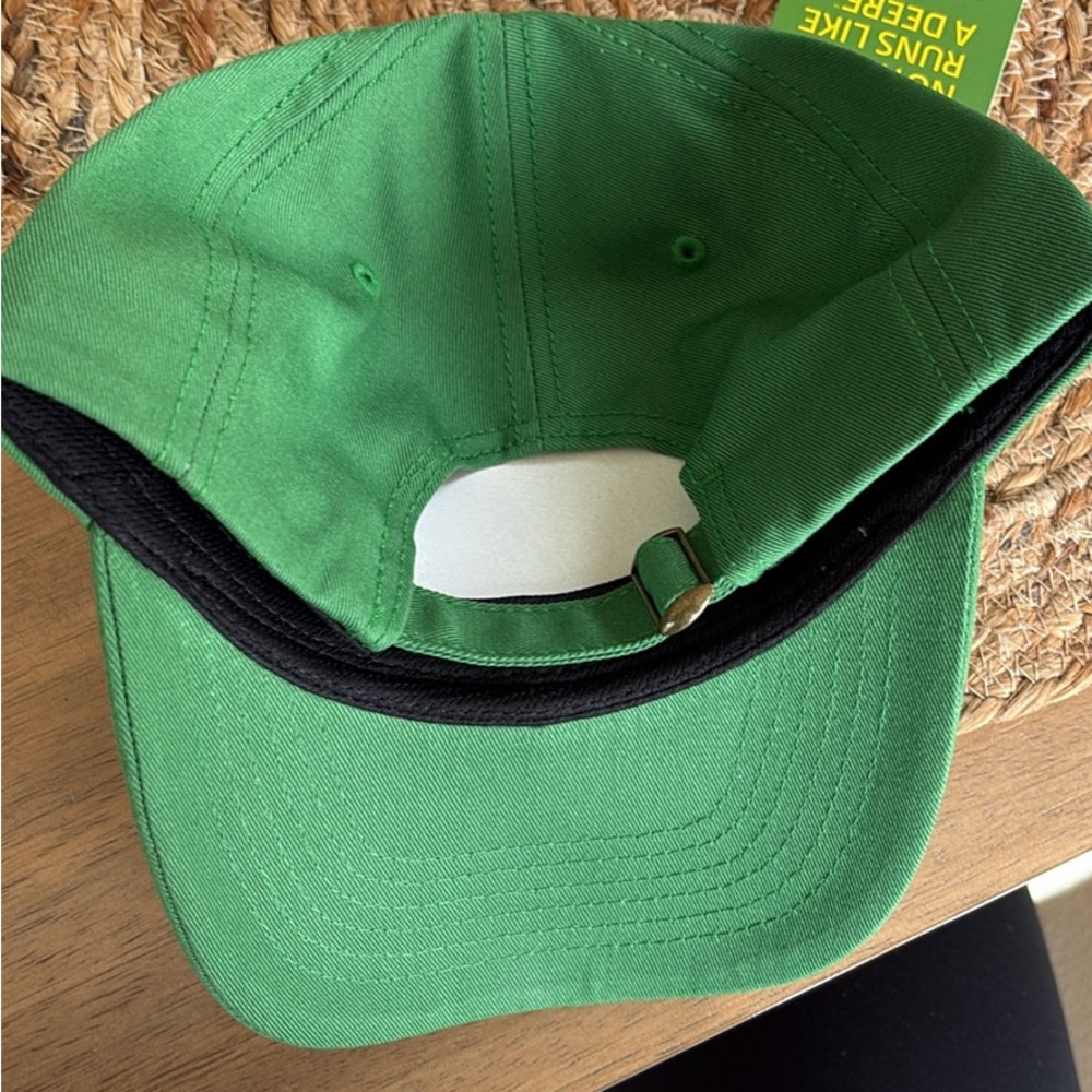 John Deere Green Hat with Yellow Logo - Picture 4 of 5
